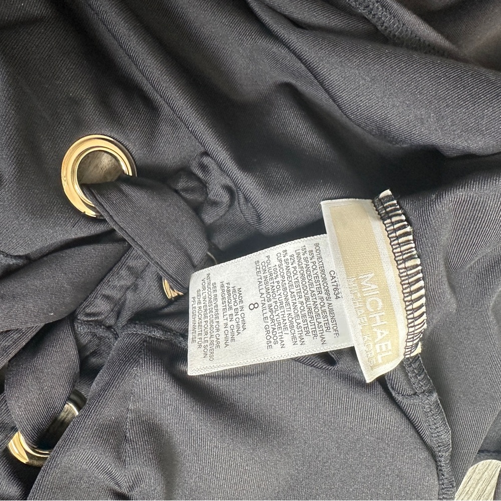 MICHAEL Michael Kors Black and Gold Detail Accessory - Picture 8 of 11